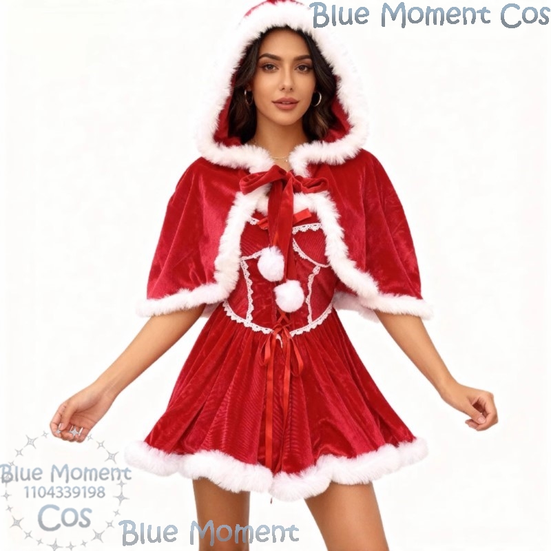 2025 Christmas Red Dress White – Anime Cosplay Event 2025 recenzja i cena