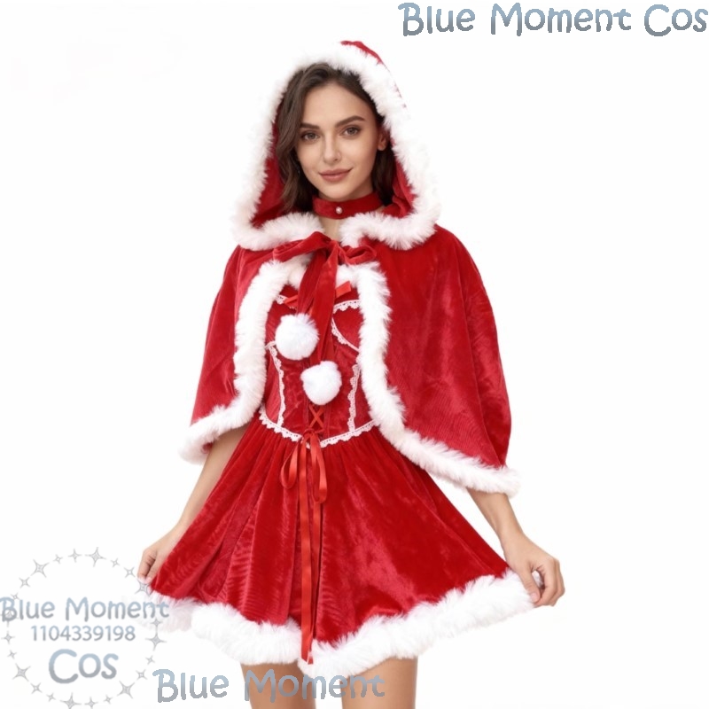 2025 Christmas Red Dress White – Anime Cosplay Event 2025 recenzja i cena