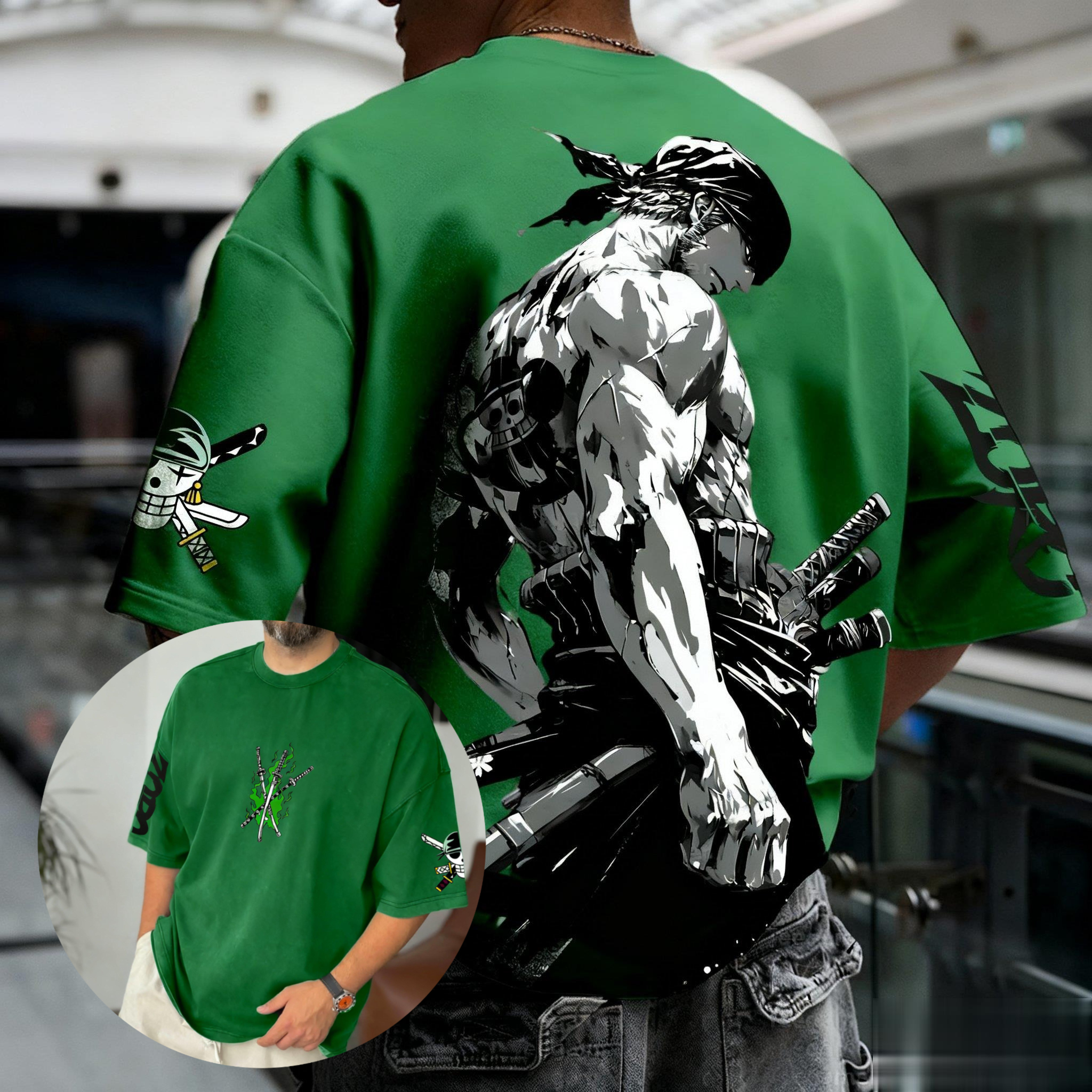 Summer Y2k Anime One Piece Zor – Cosplay Anime Zoro recenzja i cena