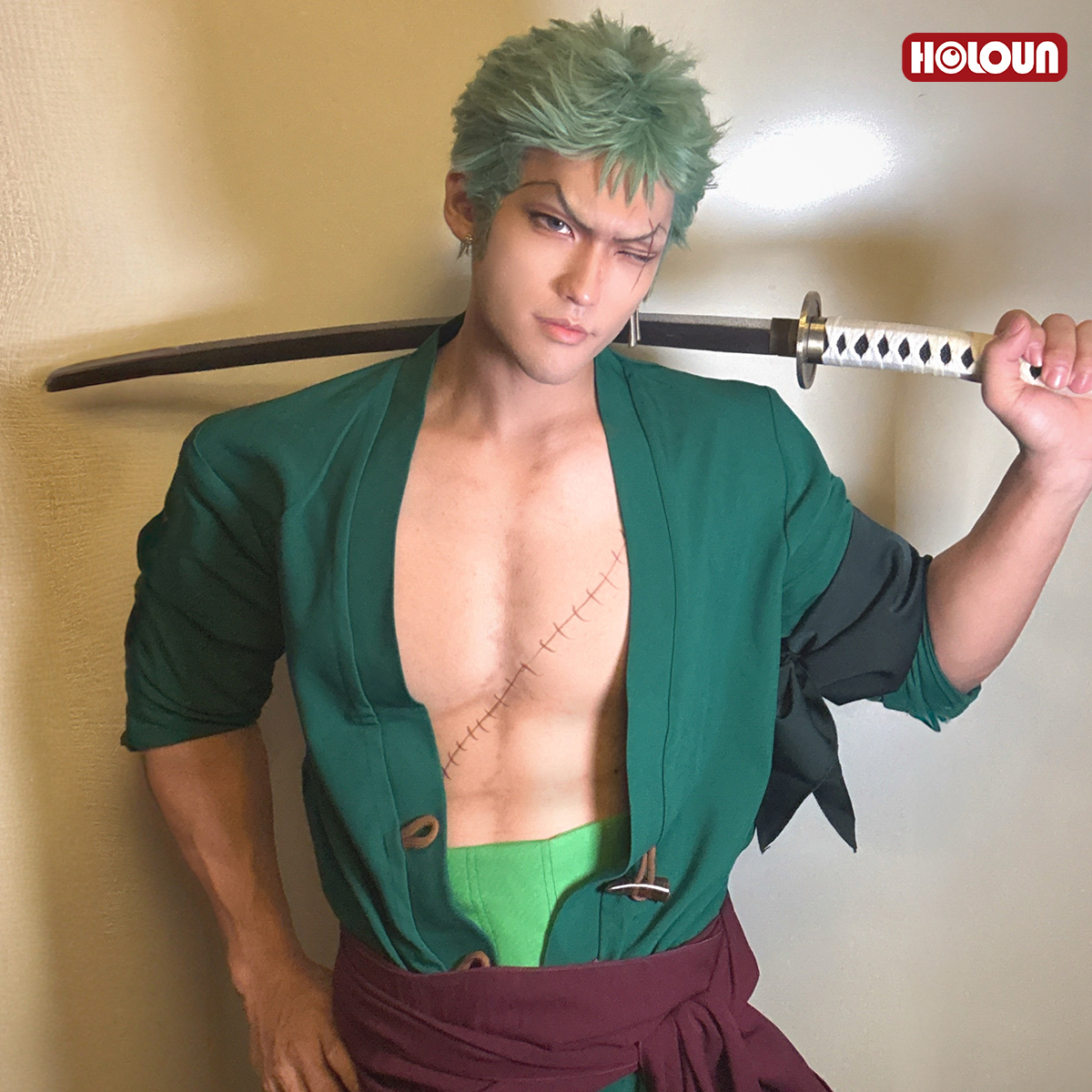 HOLOUN ONE Anime Roronoa Zoro  – Cosplay Anime Zoro recenzja i cena