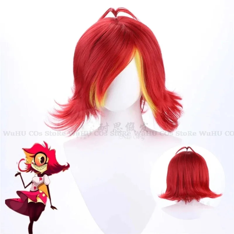 2025 hasbin Cos Niffty Wig Ani – Anime Cosplay With Red Hair recenzja i cena